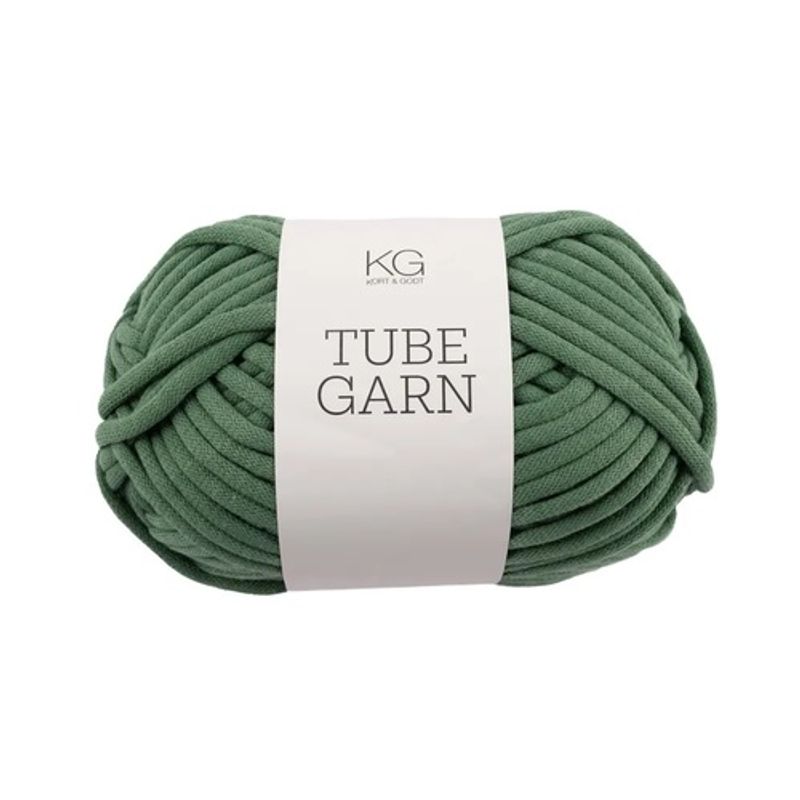 Tube garn Grønn 6216