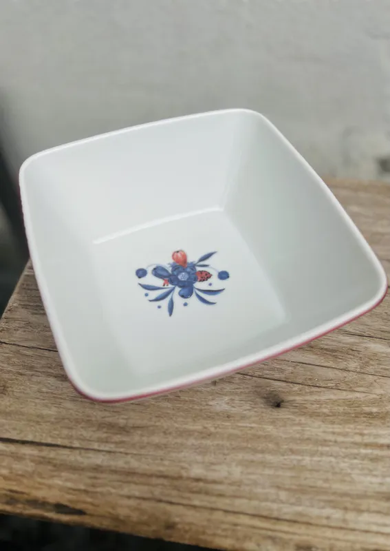 SERVERINGSBOLLE 21CM servise med norsk historie