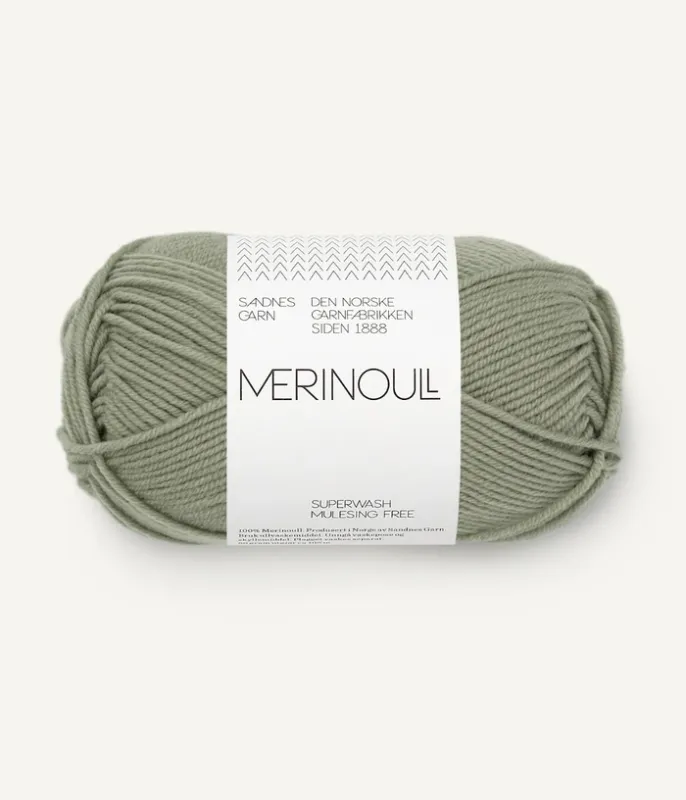 Merinoull Dusty Light Green 8521