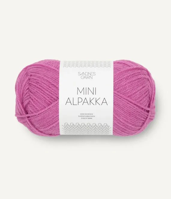 Hovedbilde MINI ALPAKKA MAGENTA 4628